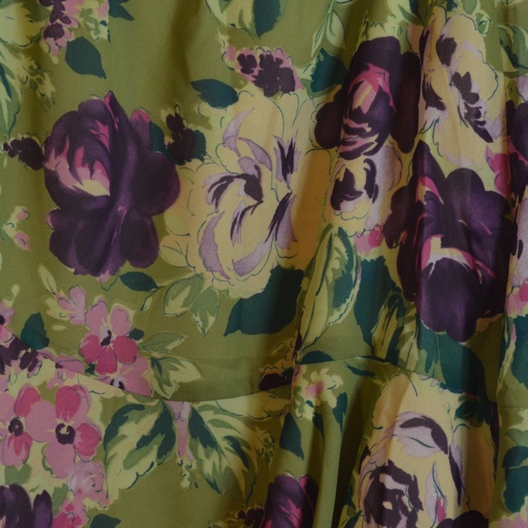 Coldwater Creek SZ L Floral Skirt NWOT - Picture 1 of 6